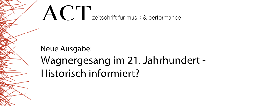 ACT-Ausgabe: Oper und Co. für die Zukunft?