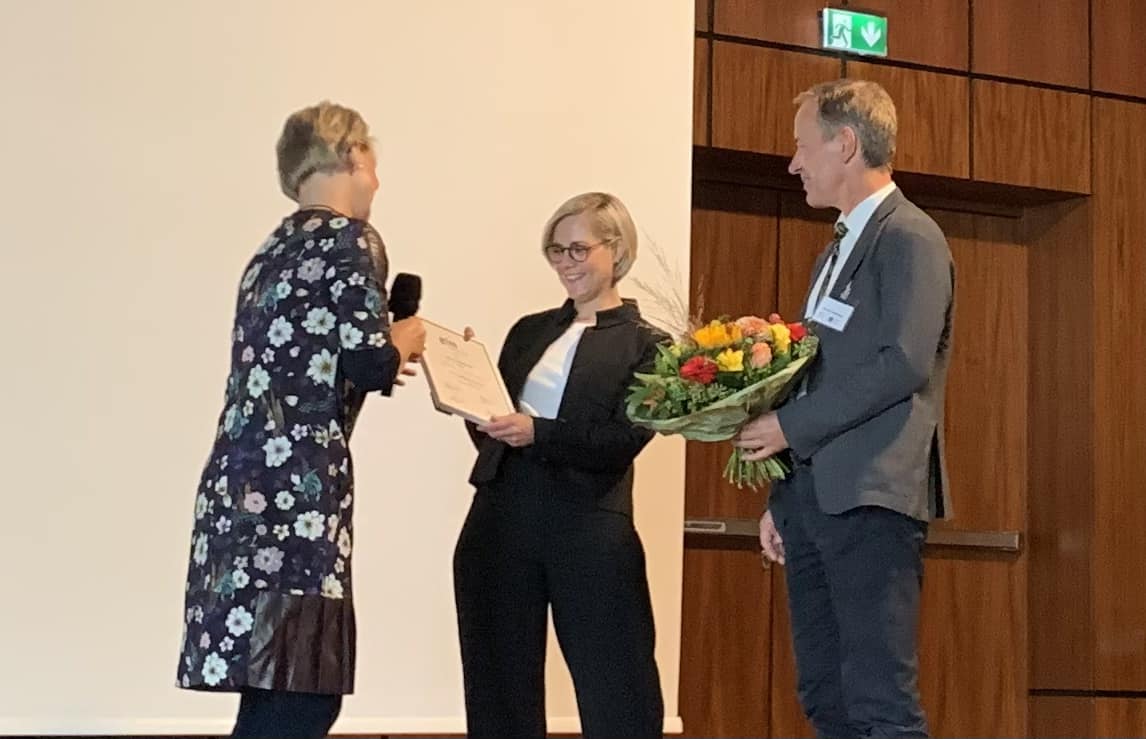 Dr. Elisabeth van Treeck erhält den Hermann-Abert-Preis 2023